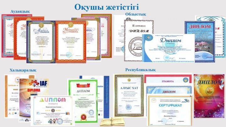 Оқушылар  жетістіктері