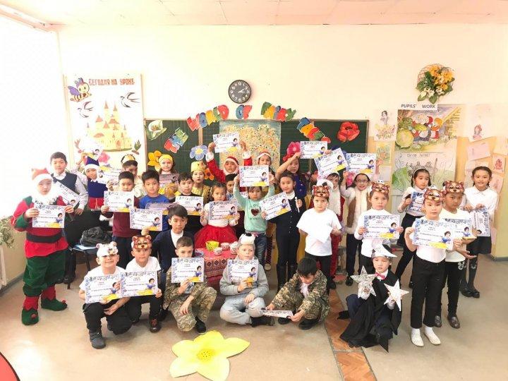 Лингвистика әдістемелік бөлімінің айлығында өткен ашық сабақ